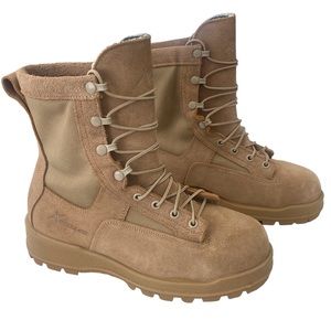 Wellco Suede Steel Toe Army Military Boots